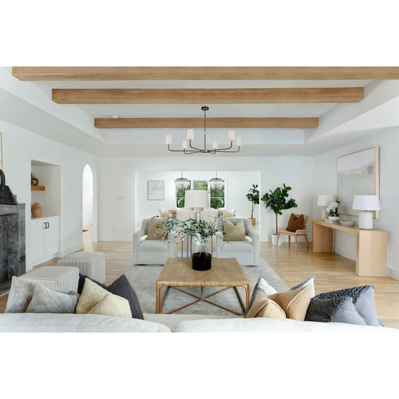 Crystorama Lighting Group NIL-70016 Niles 6 Light 54" Wide Chandelier
