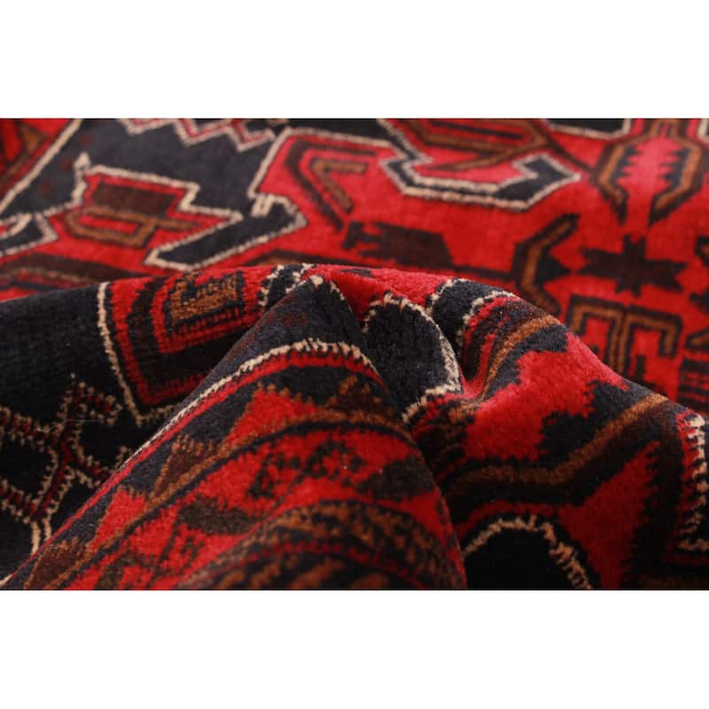 Teimani Red Rug 2'10" x 4'9" - 2'10 x 4'9