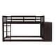 preview thumbnail 18 of 25, Twin over Twin Bunk Bed with 4 Drawers and 3 Shelves