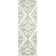 preview thumbnail 97 of 147, SAFAVIEH Handmade Wyndham Zvonka Modern Wool Rug 2'3" x 9' Runner - Grey/Ivory - Runner