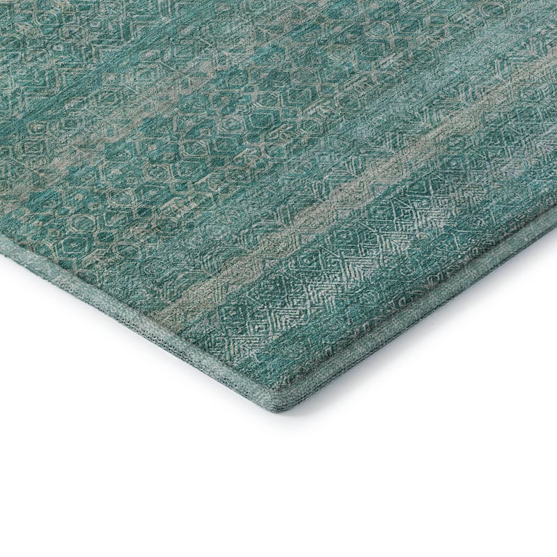 Premium Washable Super Soft Boho Stripes Mayfield Rug