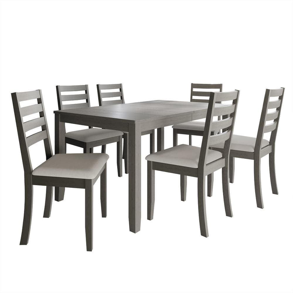 CraftPorch Simple Timeless 7-piece Wooden Dining Set