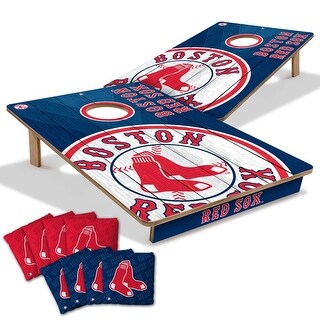 Boston Red Sox MLB Tailgate Cornhole Board Set