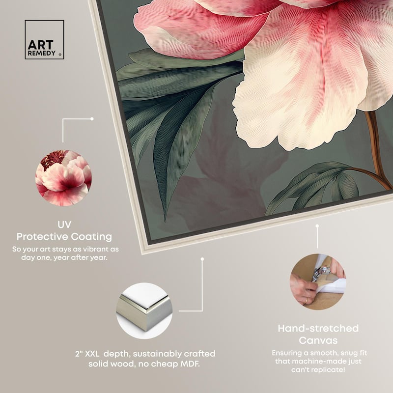 Opal Bloom I Canvas by Art Remedy