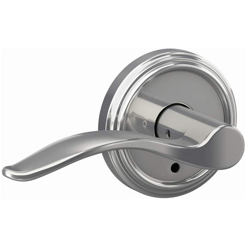 Schlage Custom Pennant Non-Turning Two-Sided Dummy Door Lever Set with