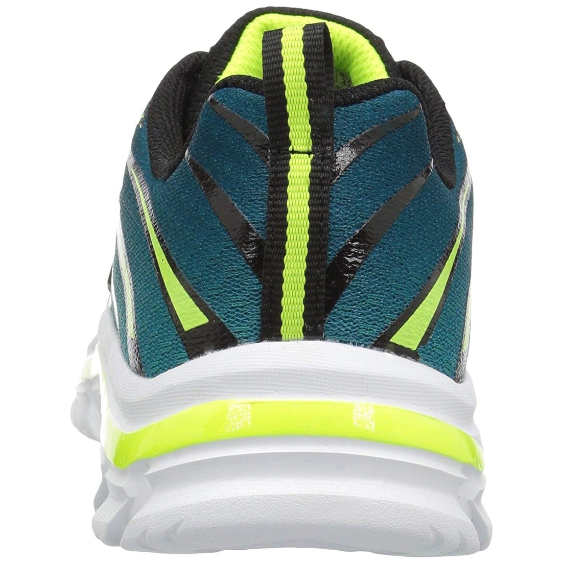 skechers boys nitrate memory foam trainers black