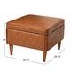 preview thumbnail 3 of 20, Atley Upholstered Ottoman with Storage and Solid Wood Legs
