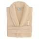 preview thumbnail 14 of 77, Authentic Hotel Spa Unisex Turkish Cotton Terry Cloth Bath Robe with single letter White Bookman Monogram. L/XL - T