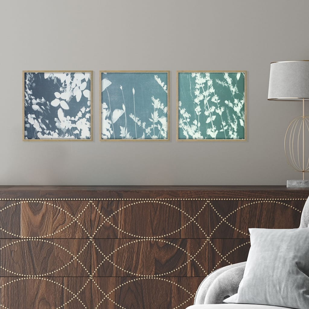 Paragon Still Floral II Framed Art - Set of 3