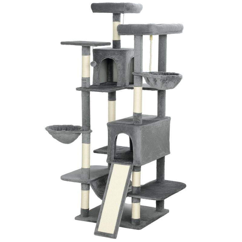 Multi-Level Cat Tower 69" Cat Tree