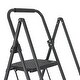 preview thumbnail 6 of 10, Black 6-Step Compact Metal Step Stool Ladder