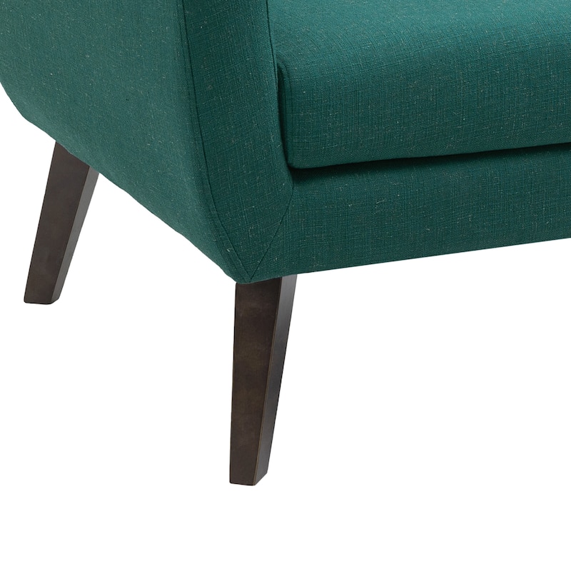 3-Piece Tufted Linen Armchair and Loveseat Set