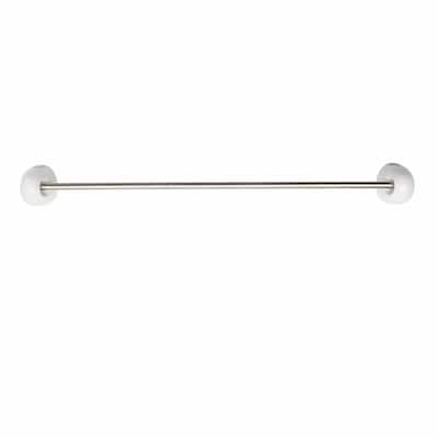 Stainless Steel Towel Bar Chrome Ceramic Bar Holder