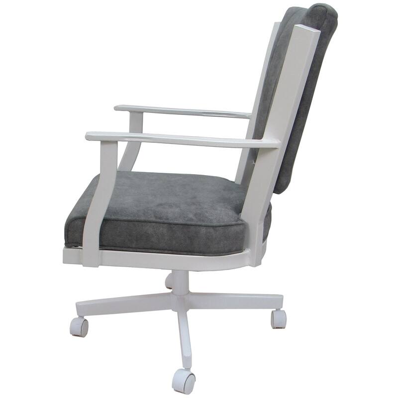 Montana Swivel Metal Dining Caster Chair on Reading Base