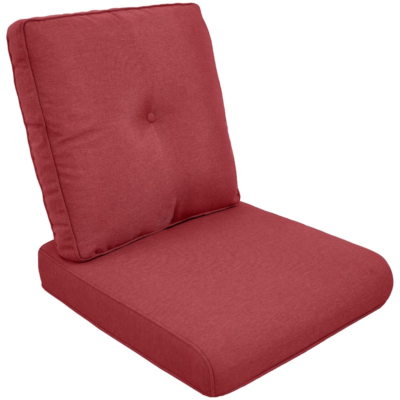 Gymojoy Pillow and Cushion Set Deep Seat Indoor/Outdoor - 25" x 22" x 4"