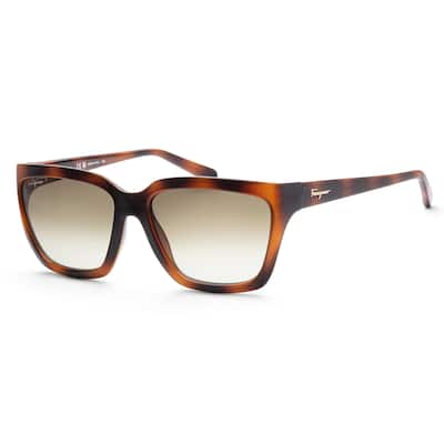 Ferragamo Women's 59mm Havana Sunglasses