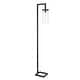preview thumbnail 4 of 8, Malva 67.75" Tall Floor Lamp with Glass Shade - 11" Wide