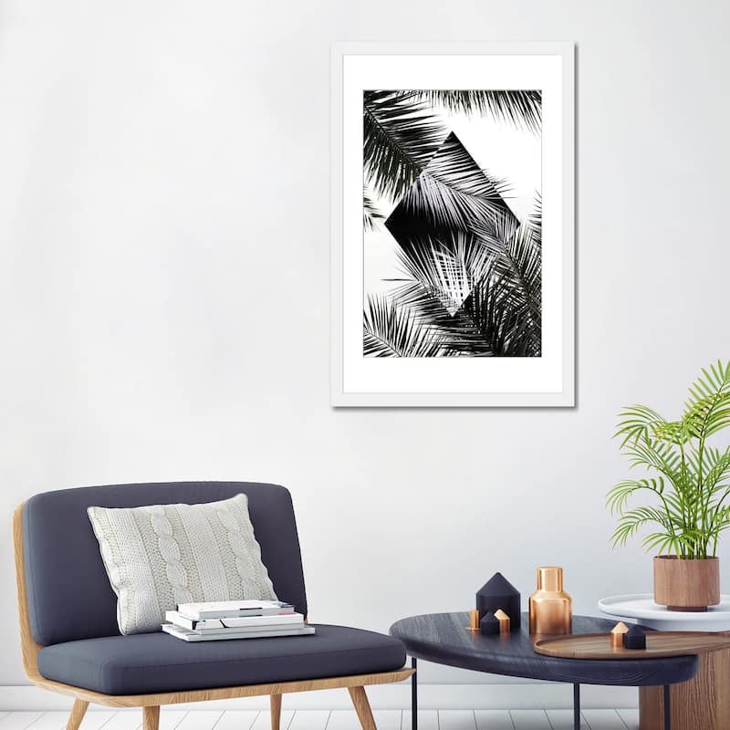 iCanvas "Palm Leaves II" by Mareike Bohmer