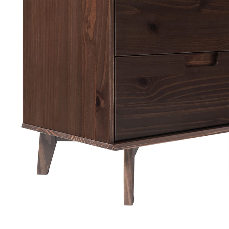 Middlebrook Gammelstaden Mid-Century Solid Wood 6-Drawer Dresser