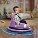 preview thumbnail 6 of 22, 12V Electric Kids Bumper Car w/ Parent Remote Control, LED Lights, Bluetooth Music & Anti-Collision Padding (Ages 1.5-5 Years)