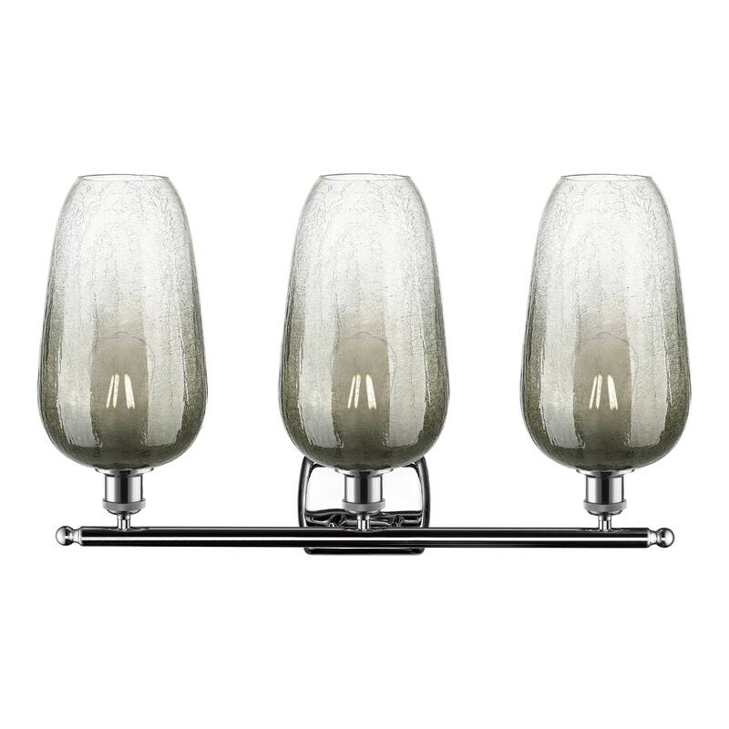 Innovations Lighting Endless Possibilities Ballston - Brookhaven Flute - 3 Light 27" Bath Vanity Light