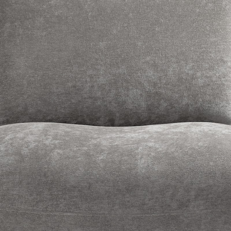 DREAMSIDEA Low Back Upholstered Swivel Accent Chair