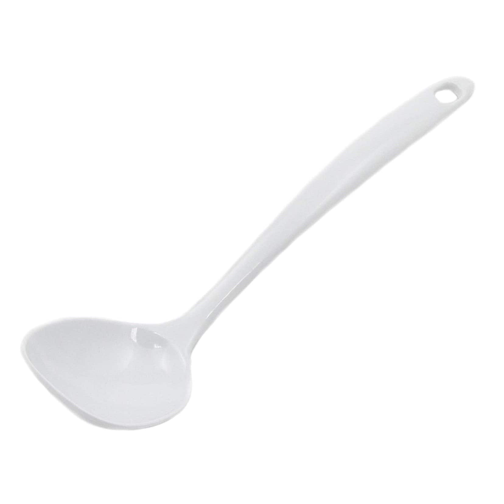 Silicone Dinner Dessert Spoon Serving Eating Utensil - 7.9 x 1.8(L