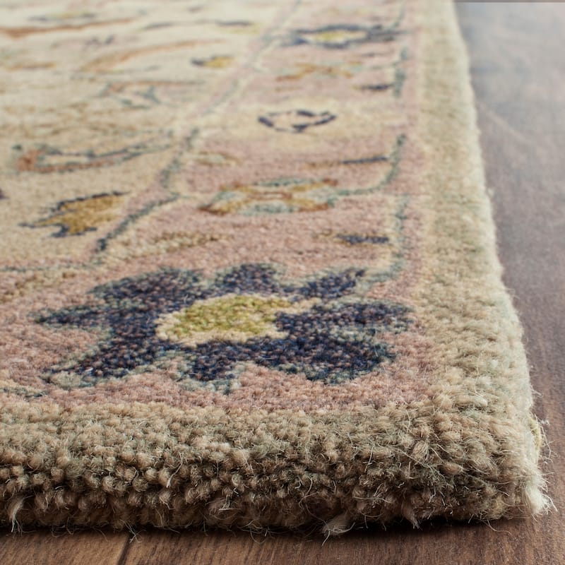 SAFAVIEH, Handmade Anatolia Patricie Traditional Oriental Hand-spun Wool Rug