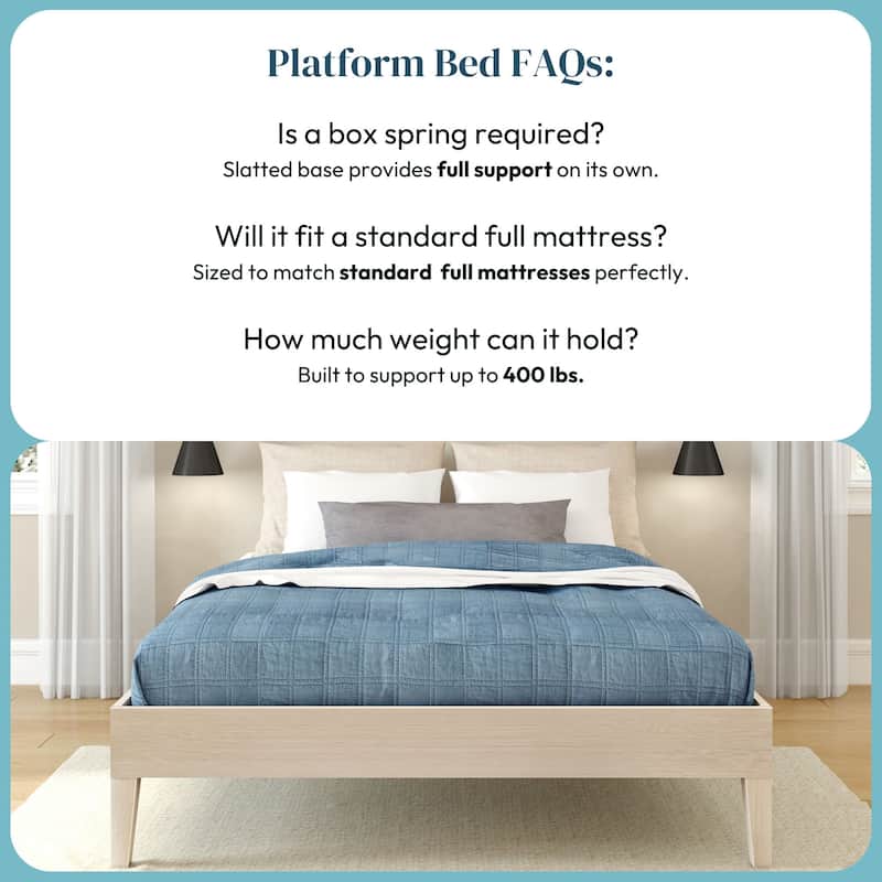 Now Furniture Full Platform Bed