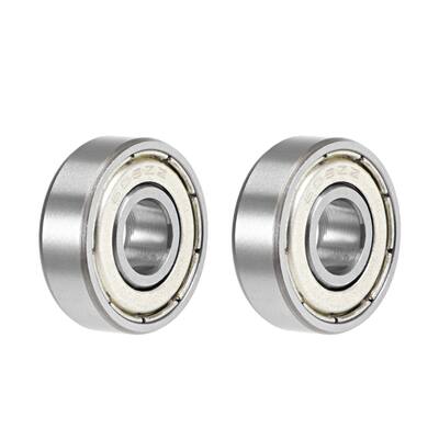 Deep Groove Ball Bearings Double Shielded Chrome Steel 2pcs - 35mmx80mmx21mm