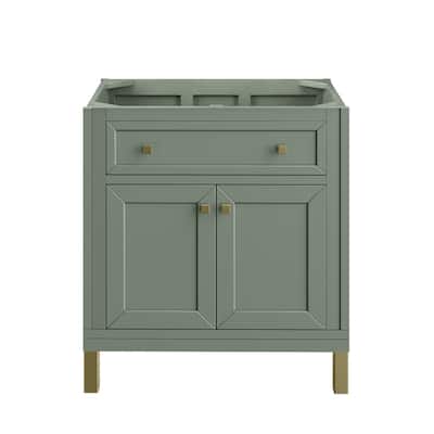 James Martin Vanties Chicago 30" Single Vanity, Smokey Celadon