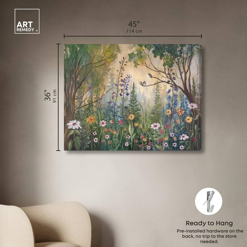Daisy Dawn I Canvas by Art Remedy, Gallery Wrapped