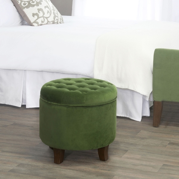 Forest on sale green ottoman