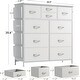 preview thumbnail 17 of 28, 10 Drawer Dresser Closet Storage Tower Organizer Unit for Bedroom