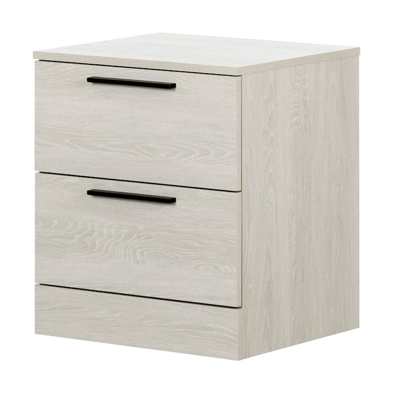 2-Drawer Nightstand - Modern End Table with Storage for Bedroom - Stylish Decor & Organization