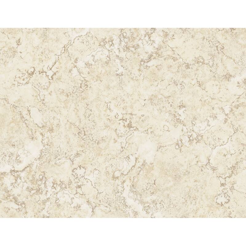Seabrook Designs Water Stone Faux Finish Unpasted Wallpaper - 27 in. W x 27 ft. L - Gypsum