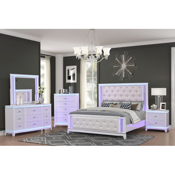 Light up bed set discount