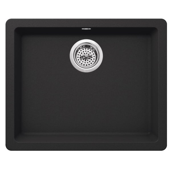 Miseno MGR2217 Carolina 22" Single Basin Drop In or Undermount Granite Composite Kitchen Sink - Basket Strainer Included
