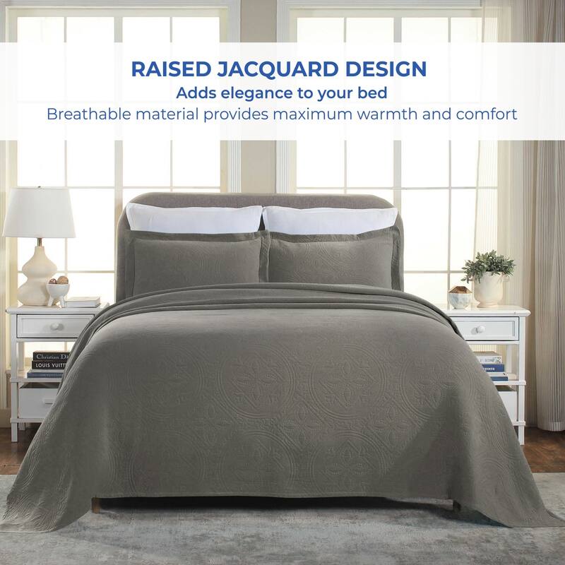 Superior Celtic Circle Cotton Decorative Bedspread Set