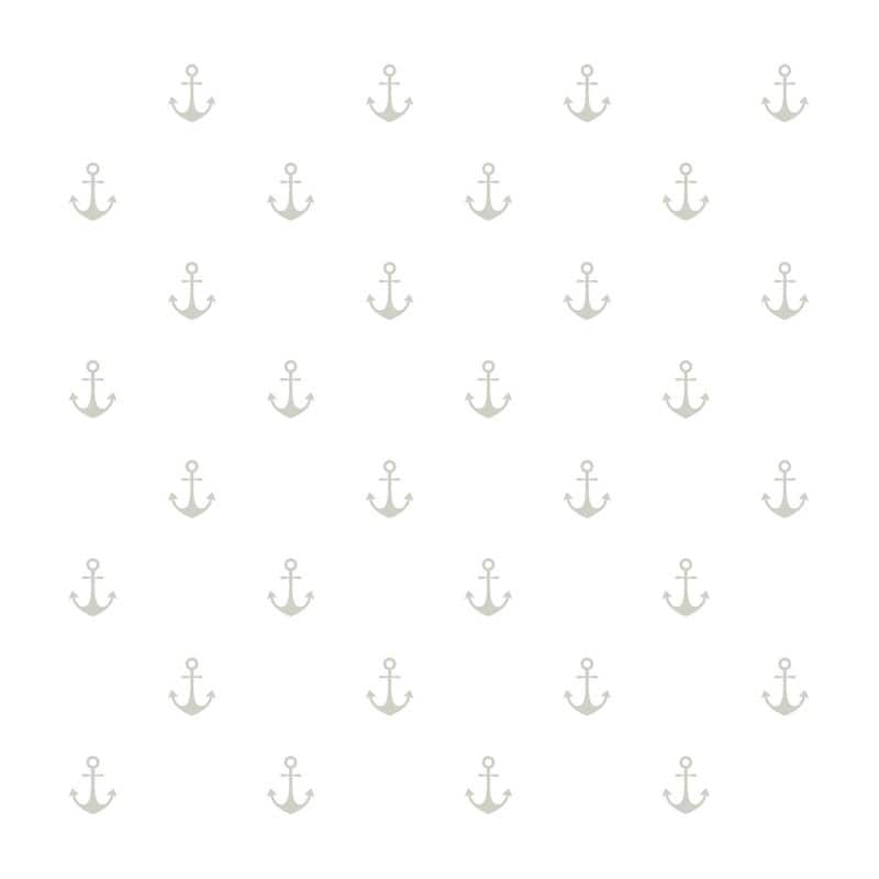 ESTA Home Morton Grey Anchors Wallpaper - 20.5 x 396 x 0.025