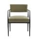 preview thumbnail 4 of 23, Christopher Knight Home - Alice Metal Dining Arm Chair Set of 2