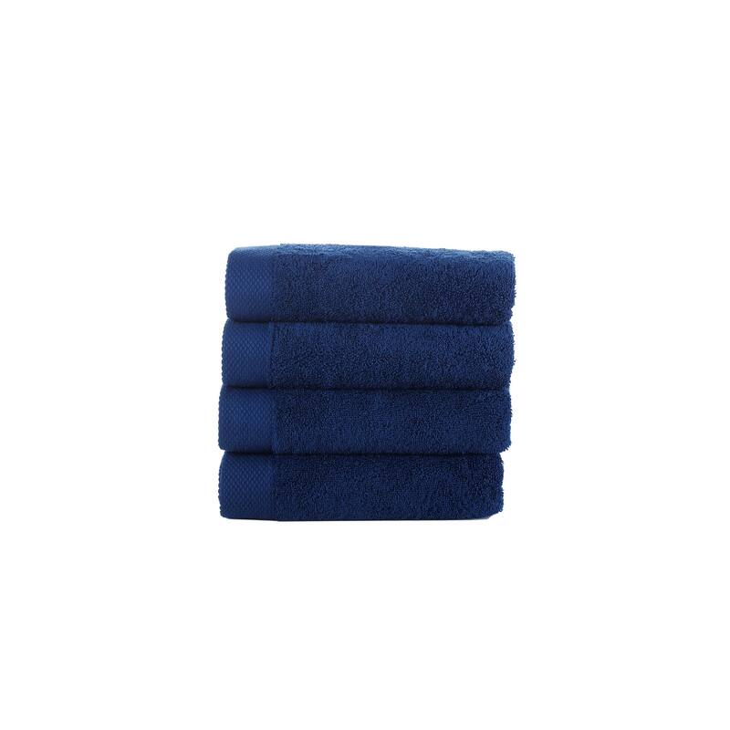 Brooks Brothers Solid Signature 4 pcs Hand Towels