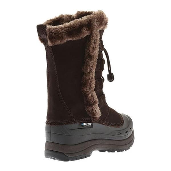 Shop Baffin Women S Chloe Snow Boot Dark Chocolate Overstock 17904885