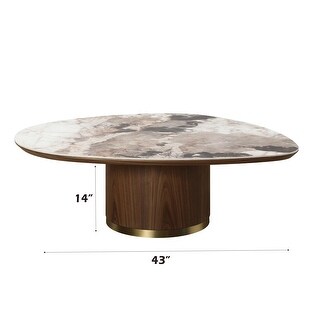 Coffee Table for Living Room - Multicolor/Gold - Bed Bath & Beyond ...