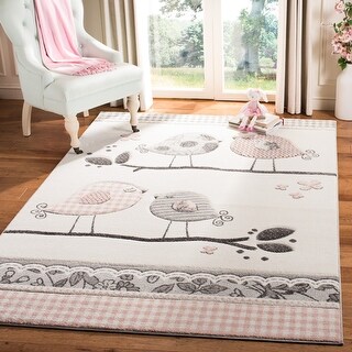 SAFAVIEH Carousel Kids Laureana Transitional Rug