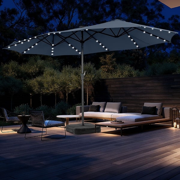 15 patio umbrella clearance Gigantic Large Shade for Your Patio 15 FT Patio Umbrella |