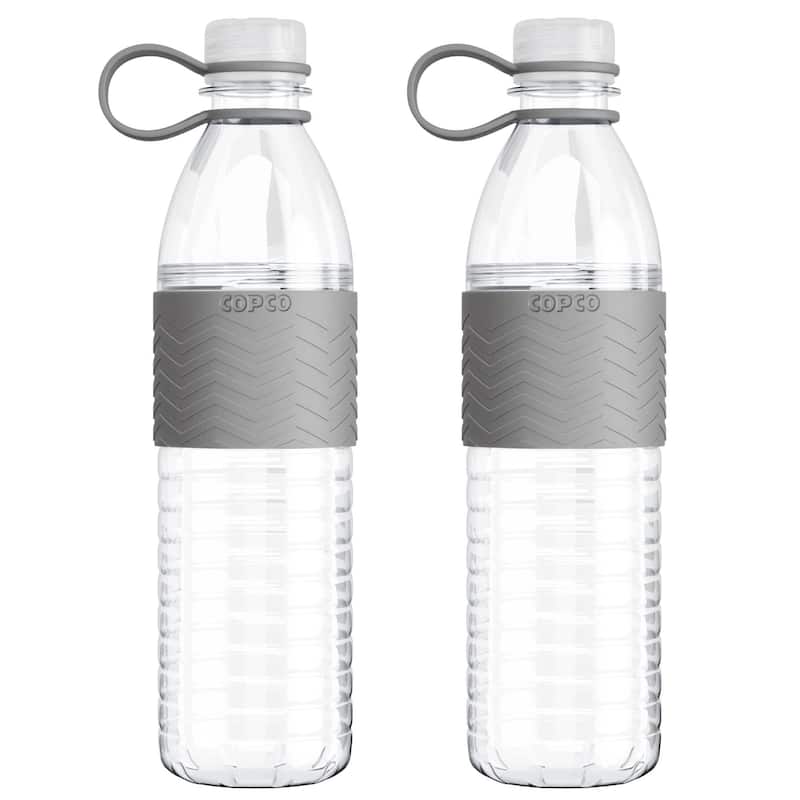 Copco Hydra Resuable Water Bottle 2 Pack - 20 oz each - 20 oz each - Grey
