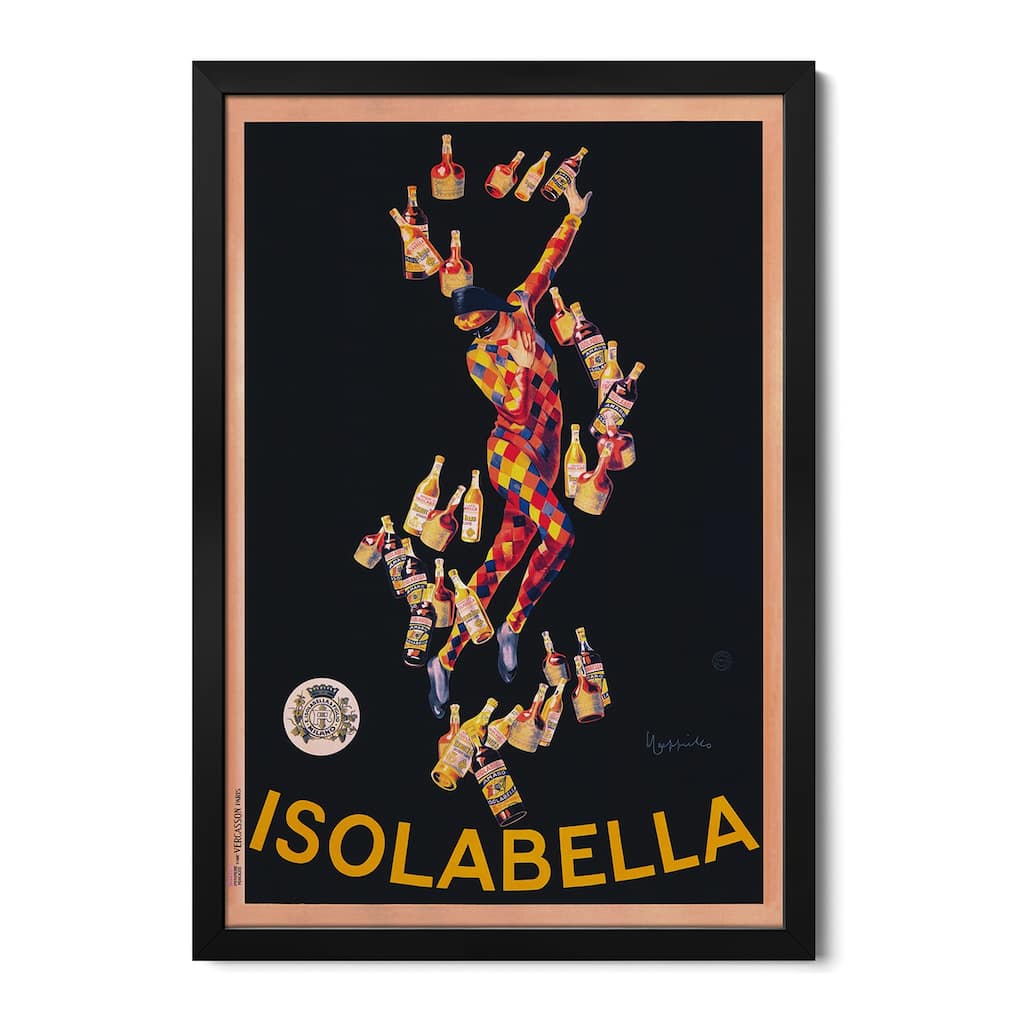 Isolabella (Vintage) Premium Framed Poster by Leonetto Cappiello