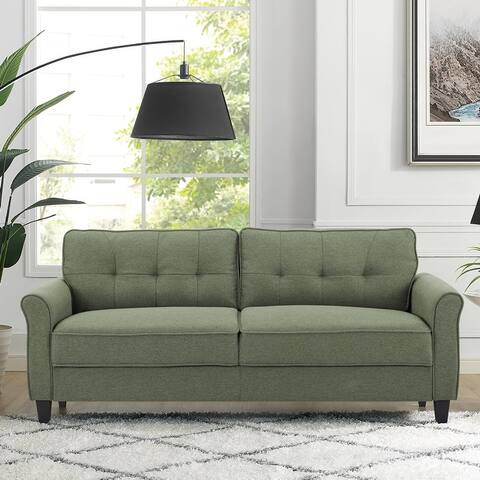 iLounge Hailey Sofa with Rolled Arms