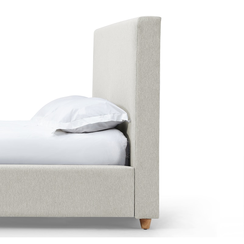 Olivia Upholstered Headboard in Ivory